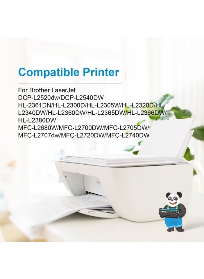 ASTA TN-2355 With Chip Toner Cartridge Compatible For Brother DCP-L2520dw DCP-L2540DW HL-2361DN HL-L2300D HL-L2305W HL-L2320D HL-L2340DW HL-L2360DW HL-L2365DW HL-L2366DW HL-L2380DW MFC-L2680W MFC-L2700DW MFC-L2705DW MFC-L2707dw MFC-L2720DW MFC-L2740DW Printer Crisp Text Quality Steady Page Output Clean Laser Printing - Image 3