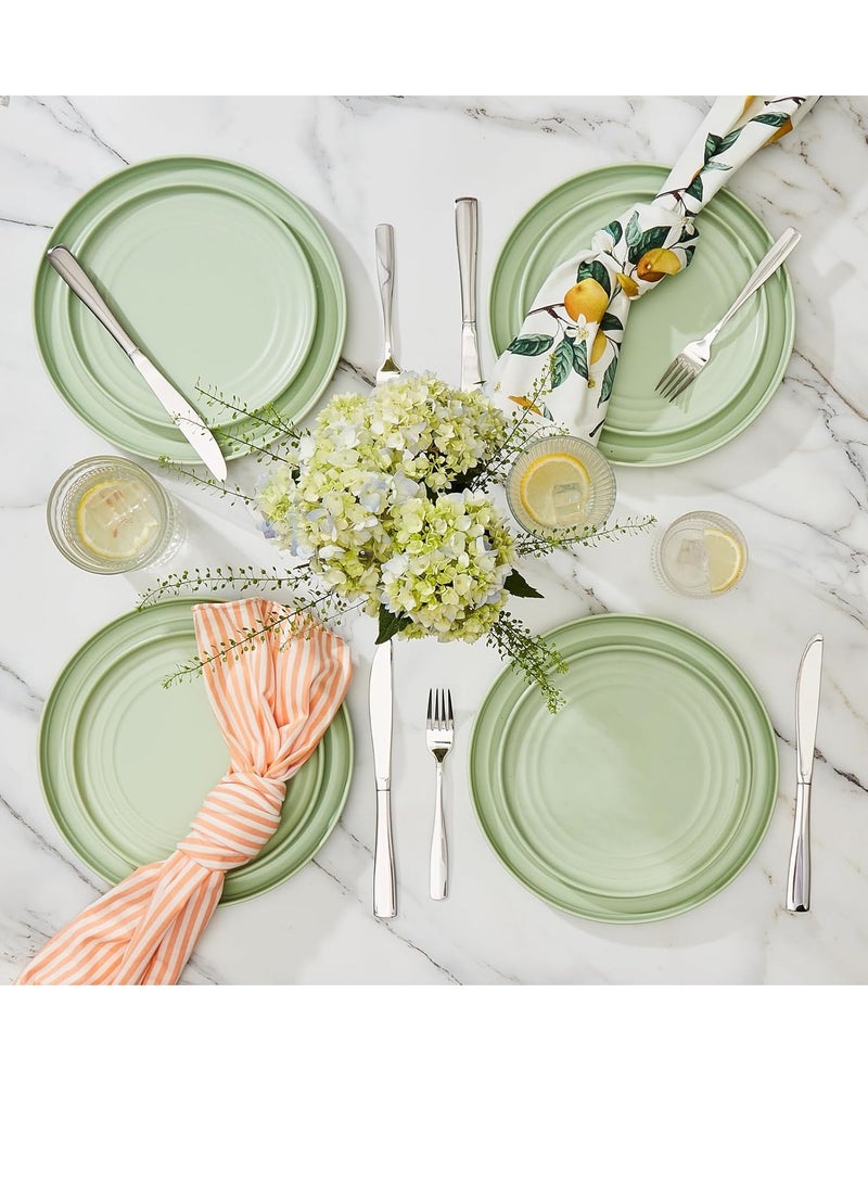 general 20PCS Silverware Set, Modern Flatware Set Service for 4, Cutlery Set for Home, Kitchen and Restaurant, Mirror Polished, Dishwasher Safe - Image 4