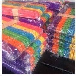 Colorful Wooden Tongue Stick Abes Langerang Large Wide 50 LI Çx