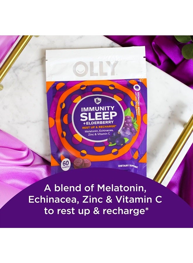 OLLY Immunity Sleep + Elderberry, Rest Up Recharge* 60 Gummies - Image 2