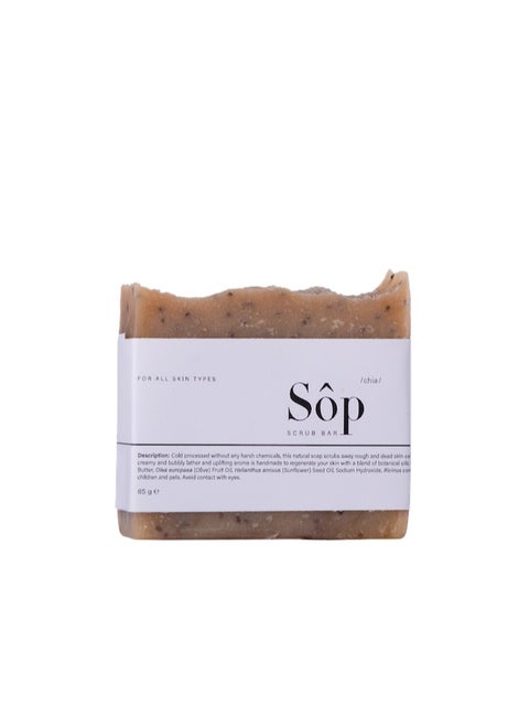 Sop Chia Scrub Bar
