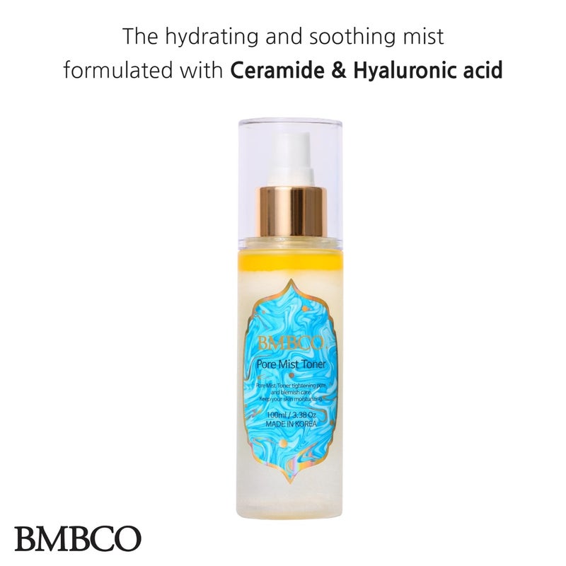 BMBCO Face Mist Hydrating Spray Toner, Glow Skin, Soothing Calming, Redness Remover, Collagen Essence, Pore-Minimizer, 3.38 fl.oz - Image 2