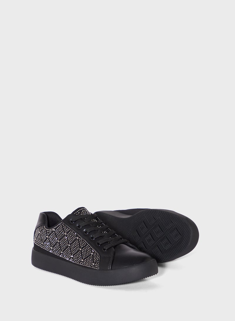 Ginger Diamante Sneakers  - Image 3