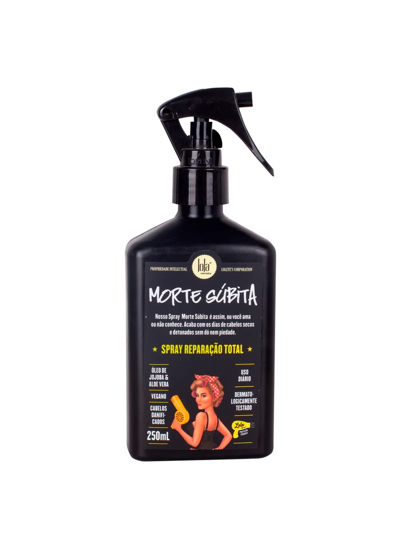 lola from rio Morte Subita Total Repair Spray For Damaged Hair & Split Ends 250 mL