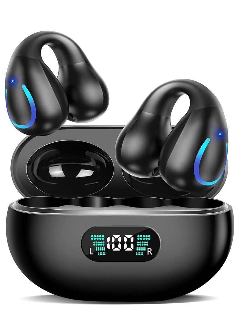 JBLTM - AI Real-time Translation Earbuds, 3-in-1 Translation Earbuds, Support 144 Languages ​​and Accents, English Spanish Translator, Open Ear Clip Wireless Earphones with Charging Case for iOS and Android - Image 1