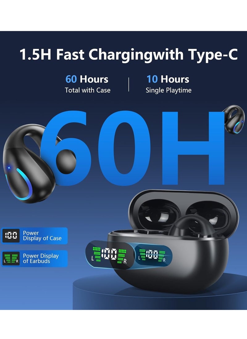 JBLTM - AI Real-time Translation Earbuds, 3-in-1 Translation Earbuds, Support 144 Languages ​​and Accents, English Spanish Translator, Open Ear Clip Wireless Earphones with Charging Case for iOS and Android - Image 1