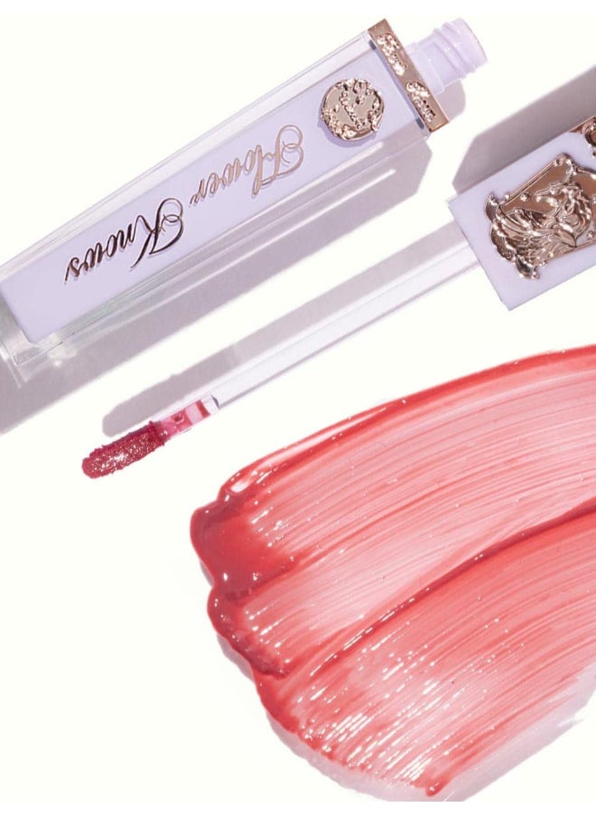 Flower Knows - Unicorn Crystal Lip Gloss Peach Agate - Image 1