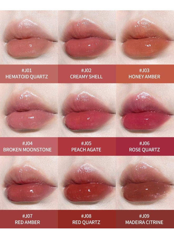 Flower Knows - Unicorn Crystal Lip Gloss Peach Agate - Image 1