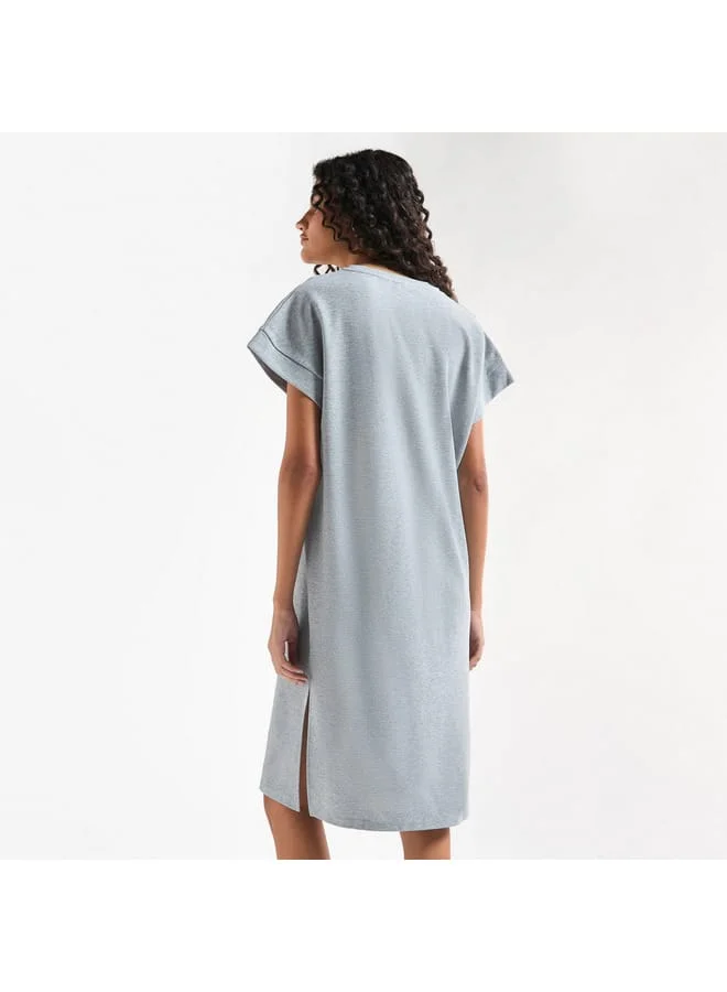 Splash FAV Letter Graphic Dress