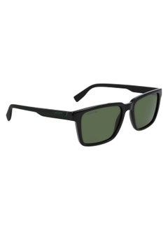 LACOSTE FULL RIM BIO INJ-G820 MODIFIED RECTANGLE LACOSTE SUNS L6032S  5418 (001) BLACK  - Image 3
