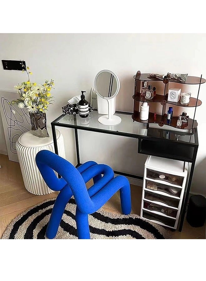 Glass Narrow Console Table 100×73×36 CM Narrow Entryway Table with Storage Shelf Small Office Desk Gaming Desk Sideboard Coffee Corner Black for Couch Hallway Entrance Living Room