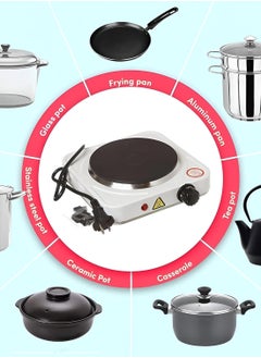 Generic Electric Heating Plate Stove 1000W  - Image 3