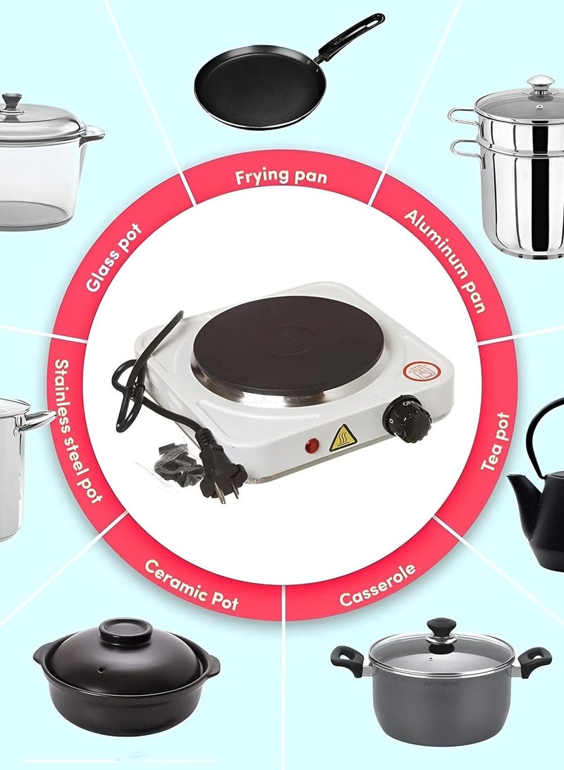 Electric Heating Plate Stove 1000W - Image 3