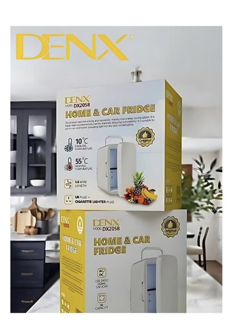 Denx Compact And Portable Refrigerator, 8 Liter Capacity - Image 4