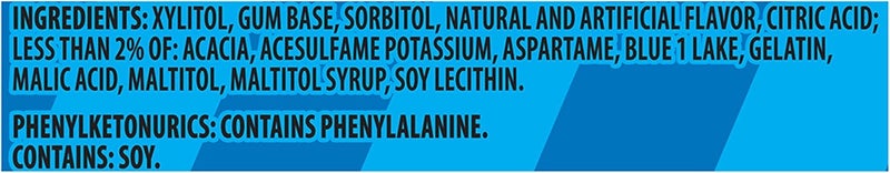 Trident Vibes SOUR PATCH KIDS Blue Raspberry Sugar Free Gum - Image 3