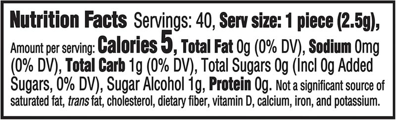 Trident Vibes SOUR PATCH KIDS Blue Raspberry Sugar Free Gum - Image 2