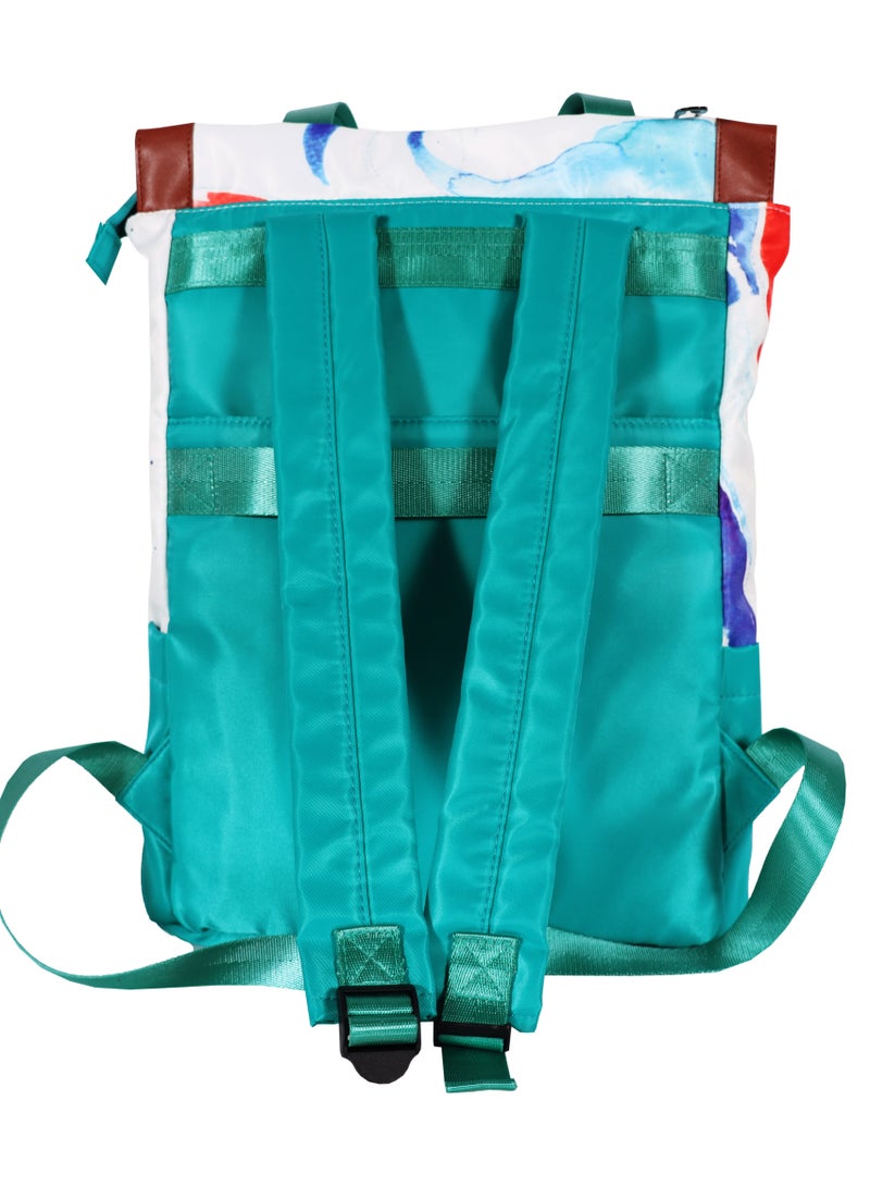 Anemoss Anemoss Sailor Girl Laptop Backpack, Waterproof Backpack for Women, Backpack with Laptop Compartment, Cute Travel Backpack, 14 inch Laptop and Notebook, Anti Theft - Image 2