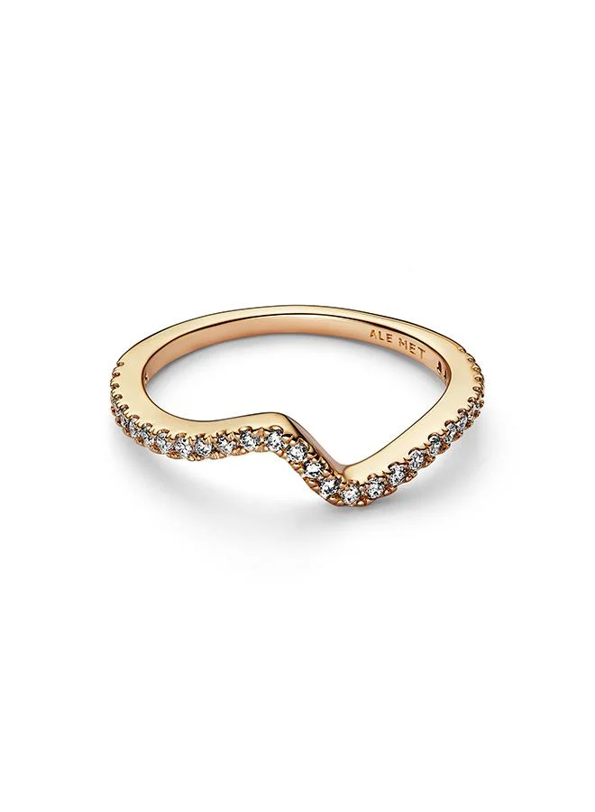 باندورا Sparkling Wave Ring