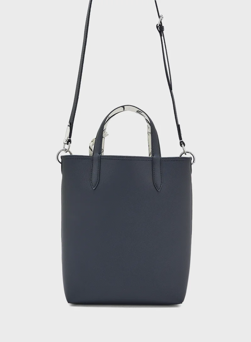 لاكوست Essentials Top Handle Zip Over Tote