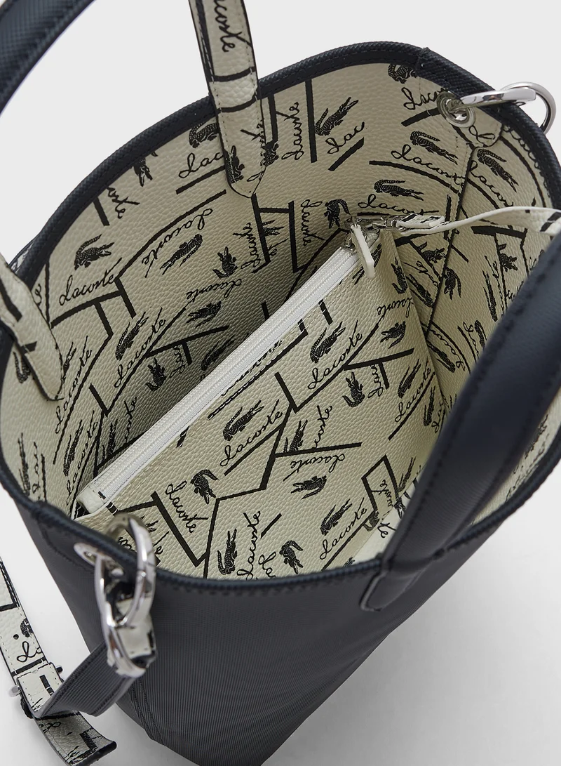 لاكوست Essentials Top Handle Zip Over Tote