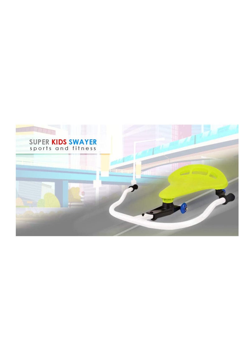 NTECH Kidz Swayer Ride On Toys Like A Snake With Right and Left leg Suitable For 8 to 12 Years Green - Image 3