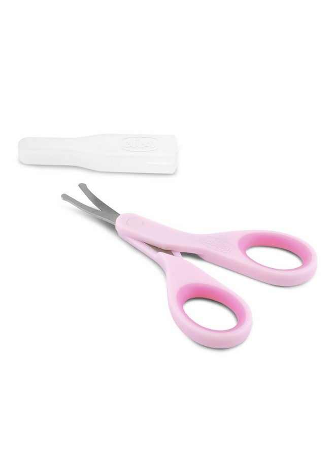 Chicco Chicco My First Beauty Set 5-in-1, Chicco Hygiene Set for Newborns, Products for Hygiene Children, Comb, Brush, Nail Scissors, Thermometer and Bath Sponge, Baby Accessories 0 Months, Pink  - Image 4