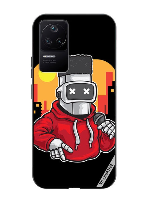Protective Case Cover For Xioami Poco F4 GT Robot Dancer Design Multicolour