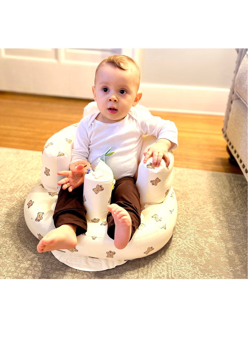 Baby Inflatable Seat for Babies 3 to 36 Months Soft and Safe Adorable Bear Cub Design Perfect for Sitting Up Playing and Bathing Ideal Gift for Newborns and Expectant Mothers - pzsku/Z2A0B6AE2C5F2B9D612F3Z/45/_/1717037687/f90f01b8-88aa-49ff-84a9-16436ca4aadd