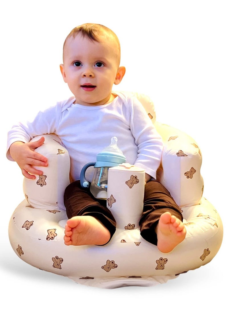 Baby Inflatable Seat for Babies 3 to 36 Months Soft and Safe Adorable Bear Cub Design Perfect for Sitting Up Playing and Bathing Ideal Gift for Newborns and Expectant Mothers - pzsku/Z2A0B6AE2C5F2B9D612F3Z/45/_/1717037688/659712d2-3153-4cbd-ac59-7f88322d0ea2