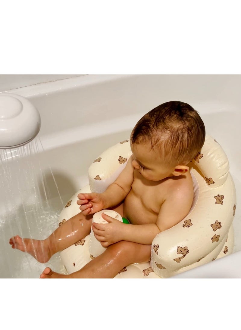 Baby Inflatable Seat for Babies 3 to 36 Months Soft and Safe Adorable Bear Cub Design Perfect for Sitting Up Playing and Bathing Ideal Gift for Newborns and Expectant Mothers - pzsku/Z2A0B6AE2C5F2B9D612F3Z/45/_/1717037691/f4af4e02-aeb0-4c13-8924-4b80e81264b8