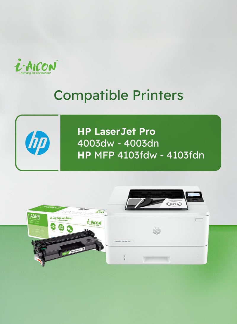 i-Aicon Compatible Laser Toner Black (HP W1510A | 151A) - Image 3