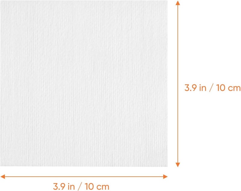 Healifty 200pcs Non Woven Gauze Sponge Gauze Pads Medical Skin Wound Care First Aid Supplies - Image 2