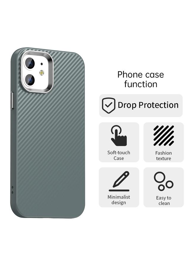 زبون جراب لهاتف iPhone 12 من سلسلة ألياف الكربون IMD - Image 2