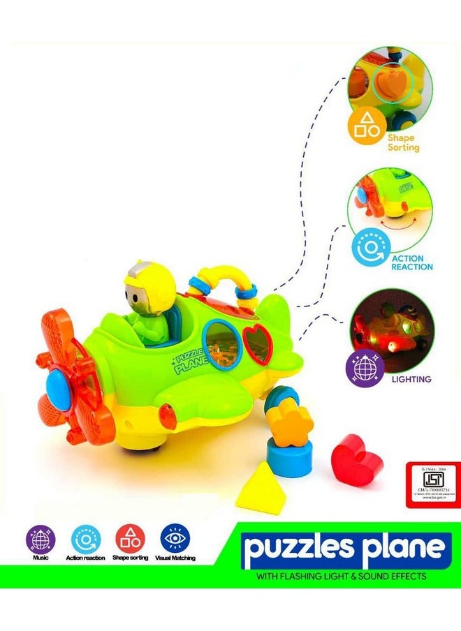 Kiti Kits KITIKITS Aircraft Puzzel Set for Early Delevopment of Kids  - Image 1