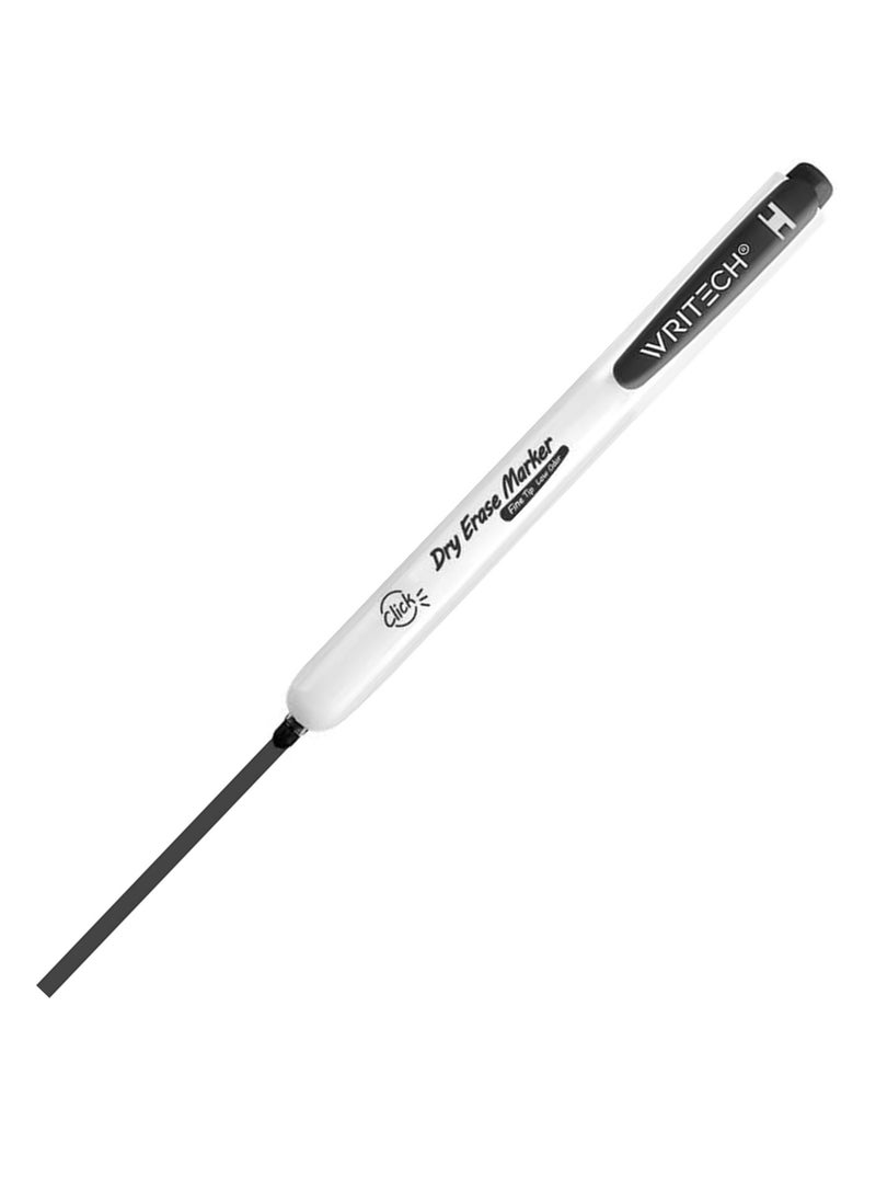 WRITECH 12-Piece Retractable Whiteboard Marker Black Ink  - Image 2