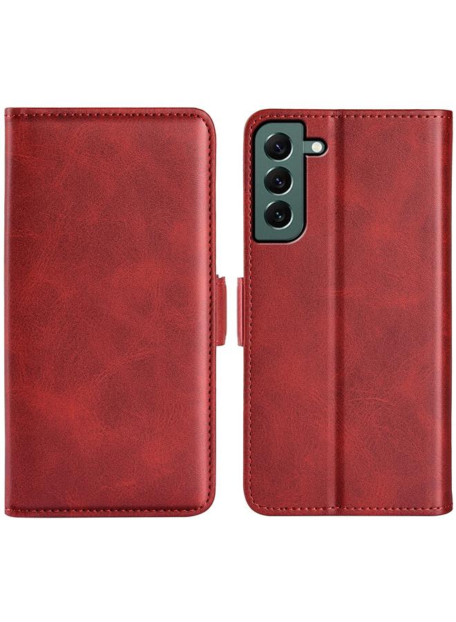 اس-توب جراب لهاتف Samsung Galaxy S23+ 5G جراب هاتف جلدي مزدوج الجوانب بإبزيم مغناطيسي - Image 1