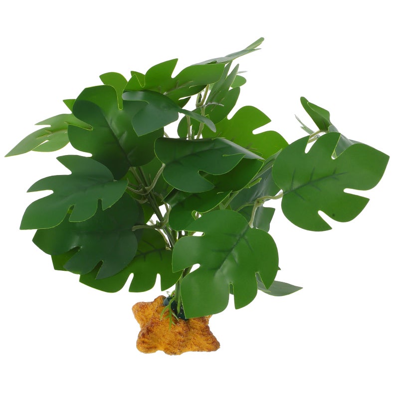 🌱 زينة نباتات صناعية واقعية للزواحف والأحواض المائية - Image 1
