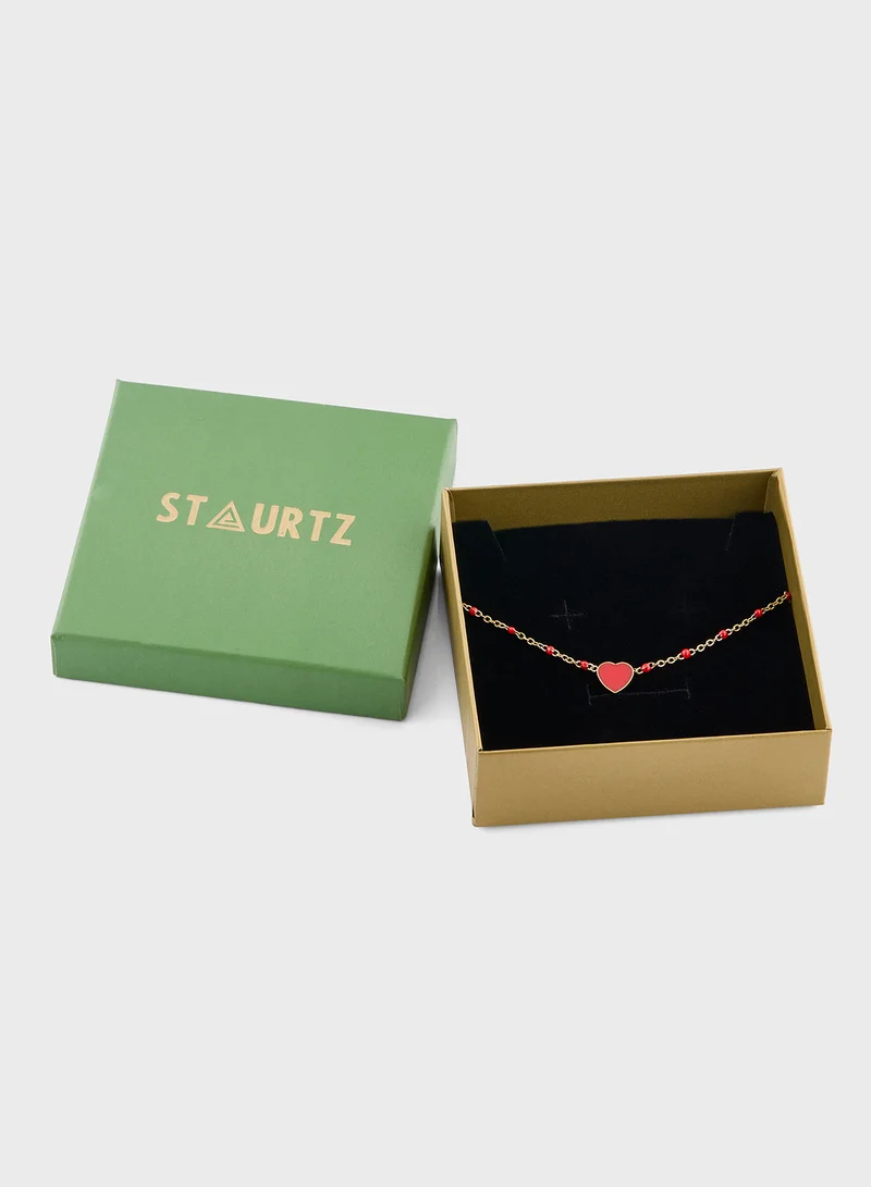 Staurtz Simple Love Bracelet Red