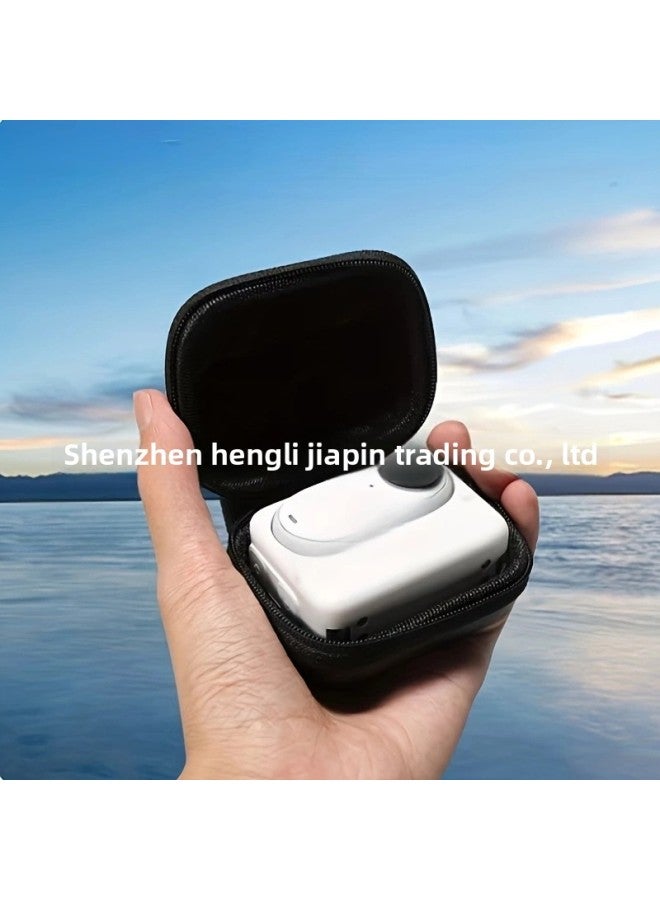 For Insta360 GO3 Storage Bag Shadow Stone GO3S Handbag Portable Protective Box Small Bag Accessories Camera-Color:Black  - Image 3