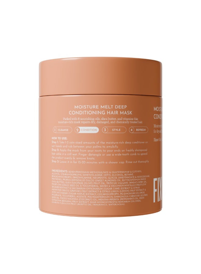 فيكس ماي كيرلز Moisture Melt Hair Mask | 100ml | For Low Porosity, Curly, Wavy, Dry & Coloured Hair | Avocado Oil, Amla & Cocoa Butter | Intensive Repair with Pro-Keratin Bond Complex - Image 2