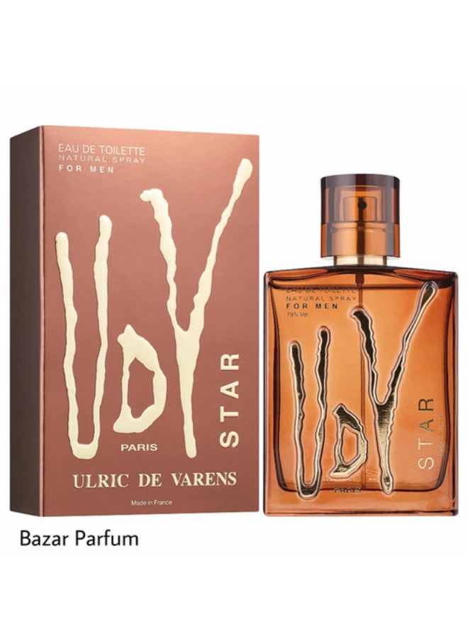 Star For Men Eau De Toilette, 100 Ml