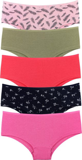 Women's High Waist Slip Mixed Colors 5-Pack Panties - KTS1143 - pzsku/Z2A0BF9E310AD58505DABZ/45/_/1725789865/3fde168b-a62f-45b0-a19c-997b0320e3f6
