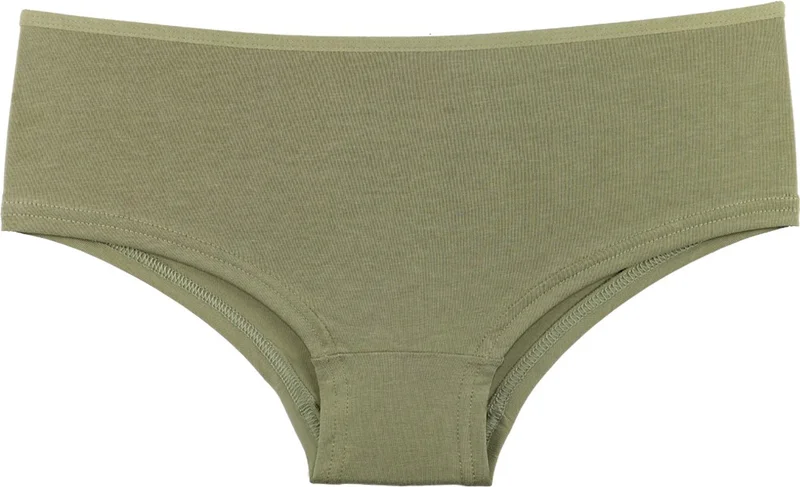 Sensu Women's High Waist Slip Mixed Colors 5-Pack Panties - KTS1143