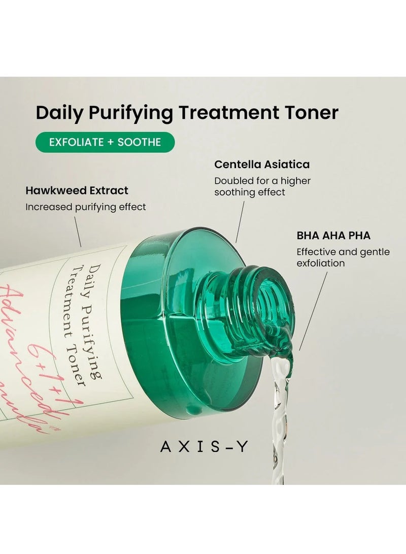 Axis-Y Daily Purifying Treatment Toner 200ml + Sunday Morning Refreshing Cleansing Foam 120ml - Image 2
