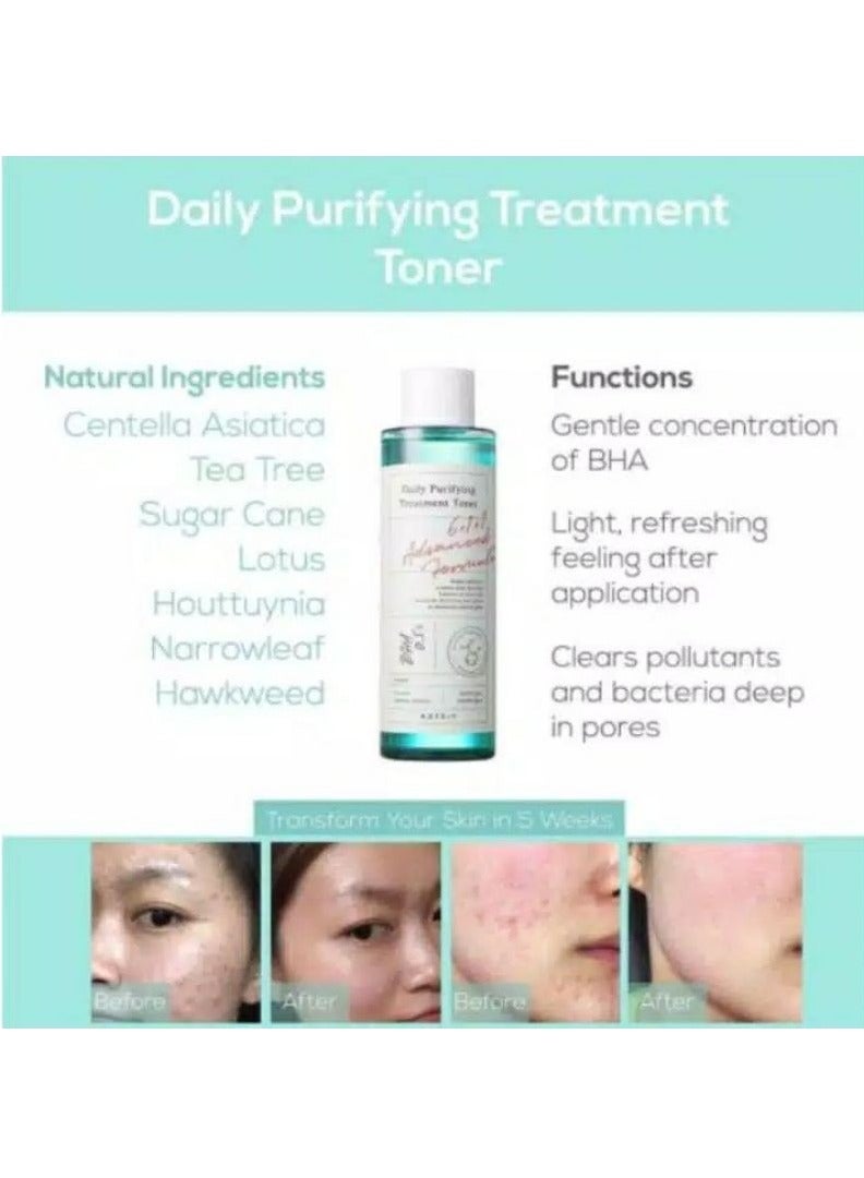 Axis-Y Daily Purifying Treatment Toner 200ml + Sunday Morning Refreshing Cleansing Foam 120ml - Image 3