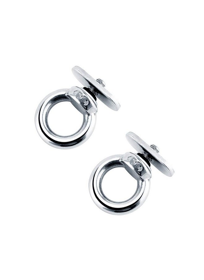VTurboWay - 4 Pack Track Mount Tie Down Eyelet Hold Bungee Cord Or Ropes Up To 0.6" - Image 1