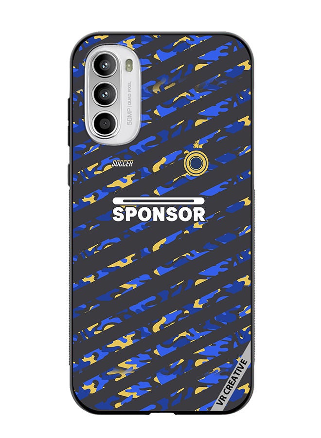 VR CREATIVE Protective Case Cover For Motorola Moto G82 Soccer Jersey Design  Multicolour  - Image 1