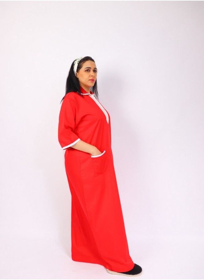 ماركة غير محددة - زي عاملات منزليات موديل كويتي سادة - Image 1