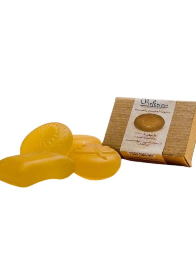 1 pcs Nefertari Transparent Glycerin Soap – 100% Natural