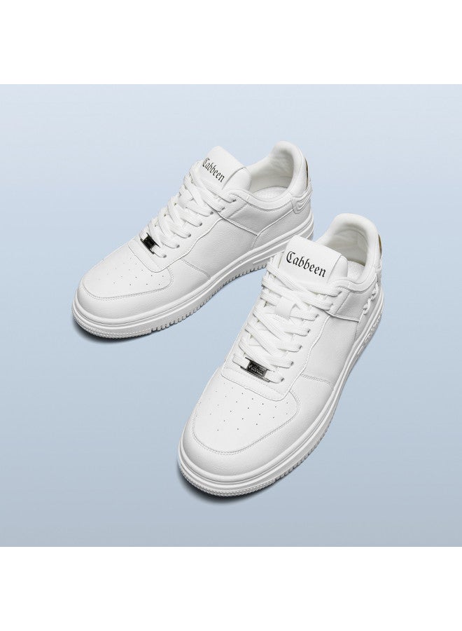 Cabbeen Men's Shoes Autumn Comfortable Marle Versatile Casual Retro Personality Simple Classic Patchwork Solid Color Men's Sneakers - Image 5